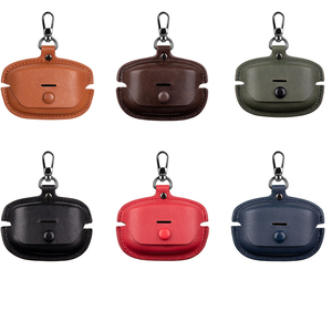 Para Sony <span class=keywords><strong>WF</strong></span> <span class=keywords><strong>1000XM5</strong></span> diseño elegante portátil protector a prueba de golpes Funda de cuero llavero accesorios para Sony <span class=keywords><strong>WF</strong></span> 1000XM4 - Product Image 6