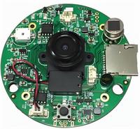 Carte mère de caméra IP sans fil avec connectivité Wi-Fi, vision nocturne, matériau FR4, taille de la carte 15x50mm pour application de chargeur portable