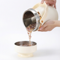 Pot isotherme à double paroi en acier inoxydable 316, récipient alimentaire sous vide, boîte à lunch