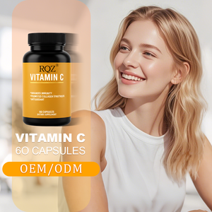 วิตามินซีแบบแคปซูล ขายส่ง 60 เม็ด |   อาหารเสริมคอลลาเจนเสริมภูมิคุ้มกันและสารต้านอนุมูลอิสระ - Product Image 2