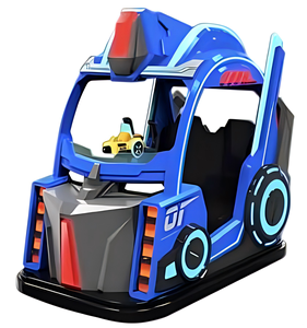 Voiture tamponneuse électrique professionnelle pour enfants, en fibre de verre, motif dessin animé, jouet à chevaucher pour location en <span class=keywords><strong>parc</strong></span> d'attractions, intérieur/extérieur - Product Image 4