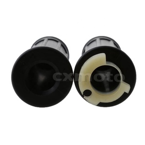 18mm đen nhựa tay lái Grip cho Yamaha pw50 PW 50 peewee xe máy thoải mái xử lý thanh điều khiển - Product Image 6