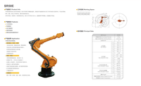 Robot Industri STEP SR50E Beban Angkut 50kg Jangkauan Lengan 2124mm 6 Axis Original Baru Segel Stok Penanganan Material Laris Terjual