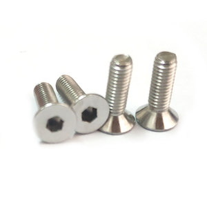 M3x8 100 piezas Tornillo hexagonal de acero inoxidable 304 Tornillos de cabeza plana avellanada <span class=keywords><strong>Allen</strong></span> DIN 7991 - Product Image 4