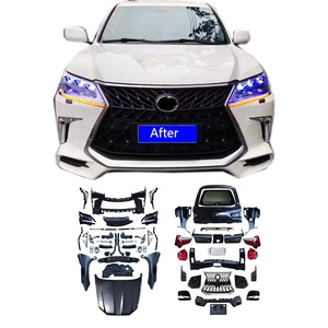 Kit de Carrocería de Alta Calidad para LX 570 2010-2017, Incluye Parachoques Delantero y Trasero, Luz Trasera, Nuevo Modelo 2018 - Product Image 2