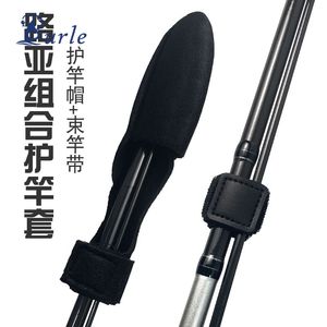 Haute qualité en gros manchon de canne à pêche chapeau de canne à pêche sans Logo élasticité réglable <span class=keywords><strong>MagicTape</strong></span> matériel en néoprène - Product Image 2