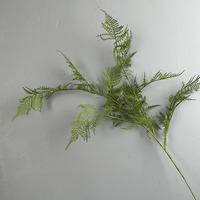 Centres de table de mariage en feuille de fougère avec touche réelle Décoration de la maison Plantes artificielles de verdure en plastique Simulation Graduation Fête des mères
