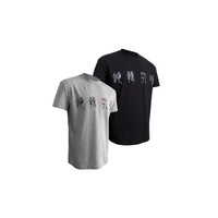 T-shirt respirant et rafraîchissant pour homme, coupe slim classique, imprimé numérique direct Snake Transforms Universe, en Sorona, idéal pour l'été