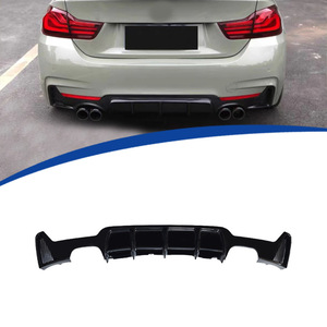 ลิ้นกันชนหลัง BMW สีดำเงา คาร์บอนไฟเบอร์ สำหรับรถยนต์ซีรีย์ 4 F32 รุ่น MP ปี 2013-2019 - Product Image 2