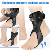 Attelle stabilisatrice de pied pour la correction du tendon d'Achille Appareil de chute de pied pour la rééducation à l'exercice Aide à la marche