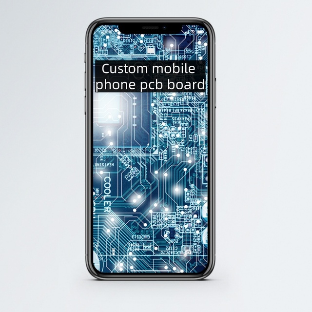 Smart Electronics OEM One-stop Service Fast Delivery Custom FR4 Mobile Phone PCB Circuit Board 1 oz Copper 0.075mm Line Spacing