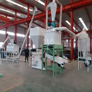 1-2tph Poultry Livestock Feed Pellet Mill Equipment Processing Machine