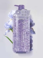 Nouveaux produits en gros soins du corps extrait de fleur naturelle fleurs de cerisier Gel douche aromatique rafraîchir hydrater et éclaircir la peau