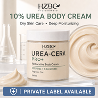 Crème corporelle à 10 % d'urée sous marque privée, hydratante pour peaux sèches, soutien de la barrière cutanée, soin des mains et des pieds, fabricant OEM ODM