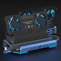 Station d'accueil pour jeux ROG Ally en alliage d'aluminium, ventilateur de refroidissement détachable, fente pour SSD, sortie HDTV 4K, ports USB Type C, amélioration des performances, en stock