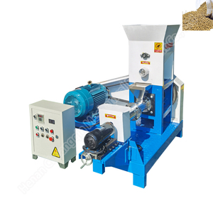 Animal Feed Making Machine Fish Feed Pellet Making Small Machine Spare Part Fish Floating Feed Screw Extruder - Product Image 1