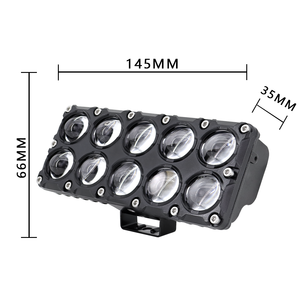 ไฟสปอร์ตไลท์มอเตอร์ไซค์ LED สองสี 6/8/10 เลนส์ ไฟตัดหมอกกันน้ำ รุ่น MO-225 รับประกัน 2 ปี สำหรับรถยนต์และรถบรรทุก - Product Image 3