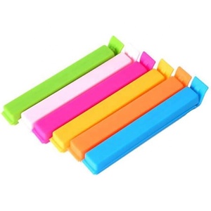 10 Pcs Nhựa Thực Phẩm Niêm Phong Kẹp Công Cụ Túi Clip Túi Niêm Phong Clip Niêm Phong Cong Thiết Kế Cho Thực Phẩm Lưu Trữ - Product Image 1