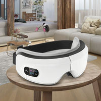 Masseur oculaire chauffant pour le soulagement, masque oculaire chauffant avec musique, appareil de soin des yeux pour la fatigue oculaire, excellente idée cadeau