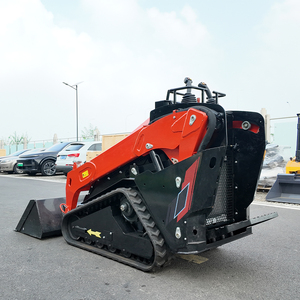 Miễn phí vận chuyển bánh xe/theo dõi mini Skid chỉ đạo Bộ nạp với tuyết Blower xô tuyết Blower vườn Crawler Skid chỉ đạo Bộ nạp - Product Image 5