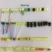 Capuchon anti-poussière pour fibres optiques pour connecteurs SC FC ST LC, adaptateur anti-poussière à ferrule 2,5 mm/1,25 mm, compatible 5G, marque Gtech