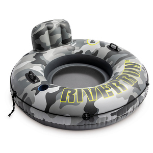 <span class=keywords><strong>Intex</strong></span>-colchoneta de tubo flotante para piscina, colchoneta inflable de camuflaje, río, correr, 1 solo agua, 56835 - Product Image 2