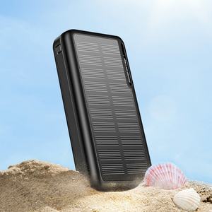 Chargeur solaire haute capacité 30000 mAh 10W pour le camping en plein air, charge rapide, batterie externe d'urgence pour téléphone portable - Product Image 4