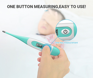 Thermomètre numérique d'usine en ABS, étanche, pour usage buccal, mesure de la température corporelle basale, planification familiale, fertilité, <span class=keywords><strong>ovulation</strong></span> - Product Image 2