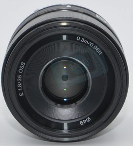 Hft มืออาชีพ <span class=keywords><strong>E</strong></span> 35มม. f/ <span class=keywords><strong>1.8</strong></span>เลนส์ OSS สำหรับ DSLR-FIXED โฟกัสอลูมิเนียมก่อสร้างตัวกรอง49มม. รูปแบบขนาดเท่าขายส่ง - Product Image 5