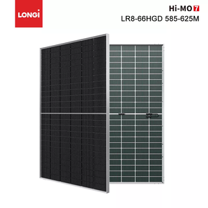 Panel Solar Longi Solar Energy Hi-MO7 LR8-66HGD 595-625M 610W 615W Tipo N Topcon de Silicio Monocristalino Dual de 600W 595W en Stock - Product Image 4