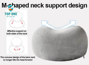 TopOne Luxury Memory Foam <b>Kids</b> Neck <b>Pillow</b> Comfortable U-Shaped Car Travel <b>Pillow</b> Portable and Foldable-Wholesale - Product Image 2