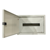 Boîtier de distribution modulaire en métal MCCB, indice de protection IP55, certifié CE, revêtement poudré, boîtier pour instruments électroniques YQBOX MEIK454510