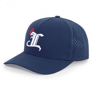 <span class=keywords><strong>Gorra</strong></span> <span class=keywords><strong>de</strong></span> Estilo Marino <span class=keywords><strong>de</strong></span> 6 Paneles Personalizada OEM con Perforación Láser y Temática Náutica para Hombres y Mujeres, Casual y para Actividades al Aire Libre - Product Image 3