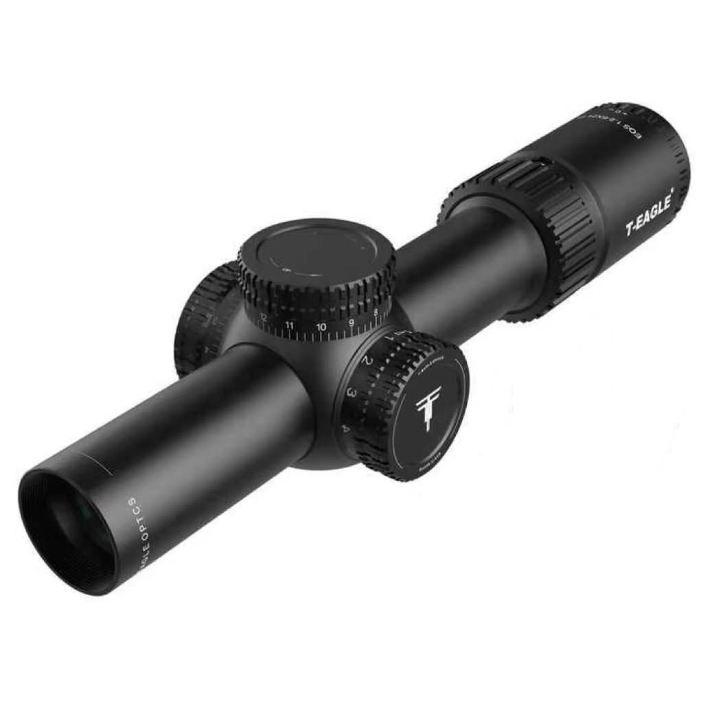 Высокочувствительный T-EAGLE EOS 1,2-6x24 ИК, быстрый фокус, широкоугольный тактический охотничий прицел и аксессуары, Высокоточная оптика большого радиуса действия