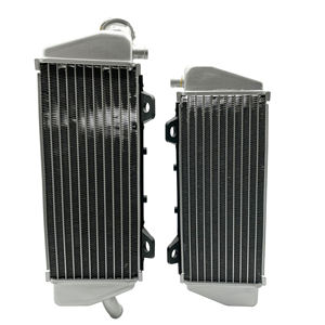 Radiateur de refroidissement à eau en aluminium personnalisé pour KTM EXC Dirt Bike Monkey Bike Street <span class=keywords><strong>Kawasaki</strong></span> <span class=keywords><strong>Ninja</strong></span> 125 Z125 suzuki rm-z <span class=keywords><strong>450</strong></span> - Product Image 1