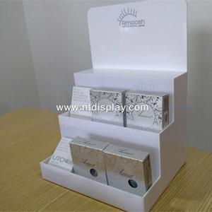 Mắt Màu ống kính mỹ phẩm Ống kính hiển thị giá lông mi Kính áp tròng xoay hiển thị đứng - Product Image 5