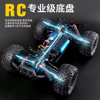 Véhicule télécommandé tout-terrain RC 4x4 haute vitesse 50 km/h à l'échelle 1:12 2,4 GHz en métal, jouet pour garçons, cadeau d'anniversaire - Grande Vente