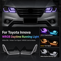 Feux de jour LED RGB pour Toyota Innova, éclairage de style automobile, accessoires d'éclairage automobile, mise à niveau de haute qualité