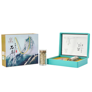 <span class=keywords><strong>Dendrobium</strong></span> Officinale Tianzhushan Premium - Caja de Regalo <span class=keywords><strong>Azul</strong></span> de Lujo con Frasco Sellado - Product Image 4