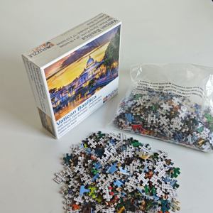 Rompecabezas Educativo de Cartón y Papel de Alta Calidad, Personalizado a Todo Color, de 1000 Piezas, con la Basílica del Vaticano, para Adultos - Entretenimiento - Product Image 3