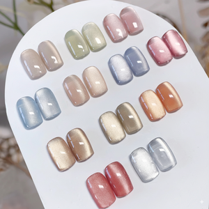 Ультра-сверкающий керамический лунный гель кошачий глаз: светящийся фарфор с белой отделкой - Product Image 2