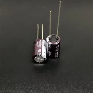 Nichicon elektrolitik kondansatör 470uf35v PW serisi 35v470uf 10*20 kap şap 470UF 20% 35V radyal - Product Image 4