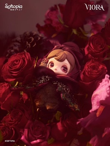 Caja Sorpresa Original de Softopia Viora con Hermosas Flores, Muñeca Rosa Beyond the Blossom, Muñeca Lirio, Muñeca Coleccionable, Colgante - Product Image 5