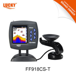 เครื่องหาปลา Lucky FF918CS T หน้าจอสี แบบมีสาย ระยะตรวจจับ 0.6 ม. ถึง 183 ม. ความถี่ 200kHz ใช้ไฟ DC 10V 18V - Product Image 5