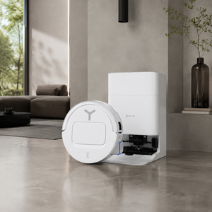 Aspiradora Robótica Inteligente T80 Omni, Limpiador de Pisos Húmedos y Secos con Succión Potente de 18000 Pa, Control por Aplicación, Batería de Iones de Litio, Limpieza del Hogar - Product Image 2