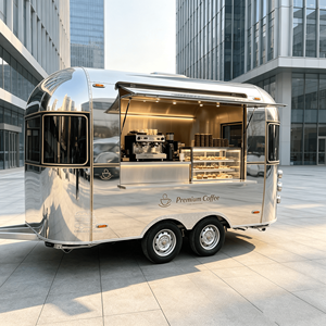 Pizza Food Truck Trailer Mobile Kitchen Food Trailer Commercial Concession Restaurant Business Equipment Food Truck Comidas - Product Image 1