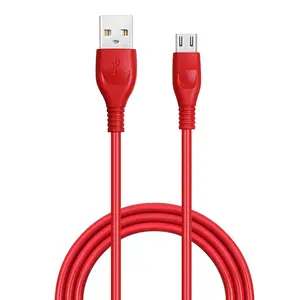 PVC מהיר טעינת usb כבל במהירות גבוהה 2A טעינת כבל מיקרו נתונים מטען כבל