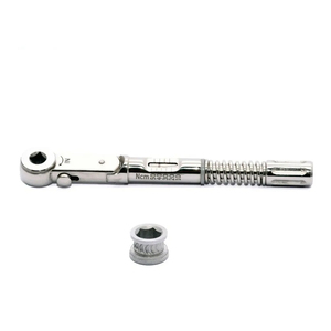 Dental Surgical Instruments Stainless Steel Manual <b>Torque</b> Wrench for Dental Implants Ergonomic Grip High-Temperature - Product Image 1