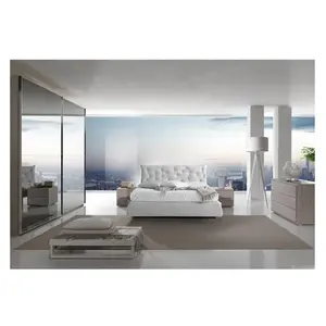 Оптовая продажа, мебель для спальни MCAA023, европейская мебель для спальни, роскошные деревянные кровати