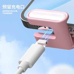 Soporte de teléfono para coche Icarer Family Car con montaje por gravedad en la rejilla de ventilación, rotación de 360 grados, diseño de dibujos animados en plástico para navegación. - Product Image 4